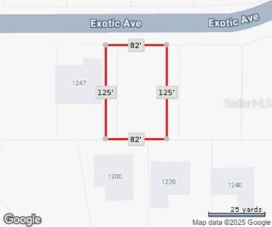Build your dream home on this 80x125 residential lot located on on Bobcat Trail Golf Club in Florida - for sale on GolfHomes.com, golf home, golf lot
