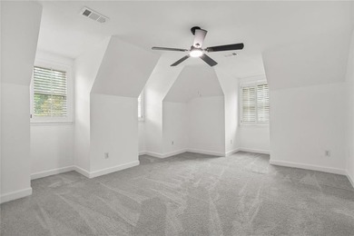 Every detail in this stunning Euro-style home has been on Eagles Landing Country Club in Georgia - for sale on GolfHomes.com, golf home, golf lot