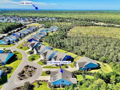 Welcome to 3132 Inland Cove, a charming custom coastal cottage on Members Club At St. James Plantation in North Carolina - for sale on GolfHomes.com, golf home, golf lot