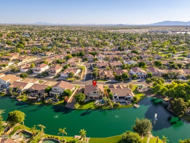 VOTED BEST ON TOUR! GORGEOUS LAKEFRONT HOME in highly on Ocotillo Golf Resort  in Arizona - for sale on GolfHomes.com, golf home, golf lot
