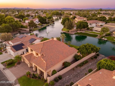 VOTED BEST ON TOUR! GORGEOUS LAKEFRONT HOME in highly on Ocotillo Golf Resort  in Arizona - for sale on GolfHomes.com, golf home, golf lot