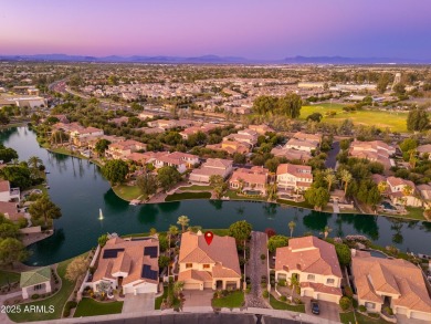 VOTED BEST ON TOUR! GORGEOUS LAKEFRONT HOME in highly on Ocotillo Golf Resort  in Arizona - for sale on GolfHomes.com, golf home, golf lot