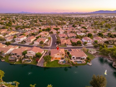 VOTED BEST ON TOUR! GORGEOUS LAKEFRONT HOME in highly on Ocotillo Golf Resort  in Arizona - for sale on GolfHomes.com, golf home, golf lot
