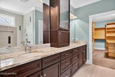 Experience the pinnacle of luxury living in this exquisite 4,200 on Members Club At St. James Plantation in North Carolina - for sale on GolfHomes.com, golf home, golf lot