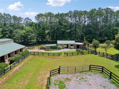 Rare opportunity to own an equestrian property in sought-after on White Columns Country Club in Georgia - for sale on GolfHomes.com, golf home, golf lot