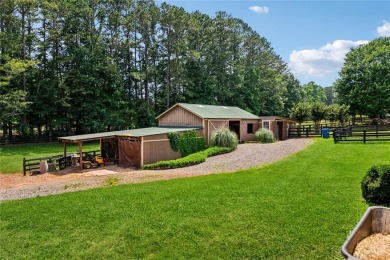 Rare opportunity to own an equestrian property in sought-after on White Columns Country Club in Georgia - for sale on GolfHomes.com, golf home, golf lot