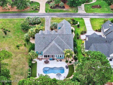 Experience the pinnacle of luxury living in this exquisite 4,200 on Members Club At St. James Plantation in North Carolina - for sale on GolfHomes.com, golf home, golf lot