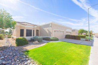 Enjoy the beautiful golf-course views from the oversized patio on Westbrook Village / Vista Golf Course in Arizona - for sale on GolfHomes.com, golf home, golf lot