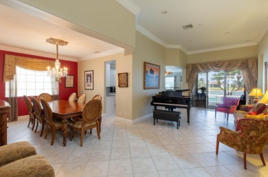 Beautifully maintained home with 2,871 sq ft of versatile living on Polo Trace Golf Club in Florida - for sale on GolfHomes.com, golf home, golf lot