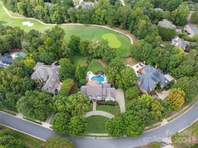 Luxury home overlooking 16th hole in popular Firethorne on Firethorne Country Club in North Carolina - for sale on GolfHomes.com, golf home, golf lot