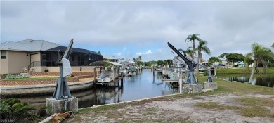 Private Boat Davits with Gulf Access in minutes is a BONUS with on Pelicans Nest Golf Club in Florida - for sale on GolfHomes.com, golf home, golf lot