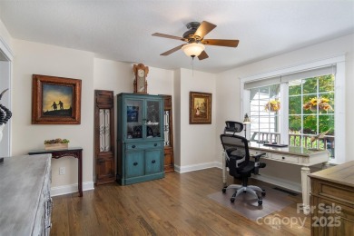 Meticulously cared-for home mixes elegance w/ comfort in this on Reems Creek Golf Club in North Carolina - for sale on GolfHomes.com, golf home, golf lot