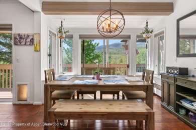 100 Terrace Lane is distinguished by its rare blend of privacy on The Snowmass Club in Colorado - for sale on GolfHomes.com, golf home, golf lot