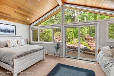 100 Terrace Lane is distinguished by its rare blend of privacy on The Snowmass Club in Colorado - for sale on GolfHomes.com, golf home, golf lot