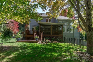 Meticulously cared-for home mixes elegance w/ comfort in this on Reems Creek Golf Club in North Carolina - for sale on GolfHomes.com, golf home, golf lot