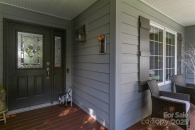 Meticulously cared-for home mixes elegance w/ comfort in this on Reems Creek Golf Club in North Carolina - for sale on GolfHomes.com, golf home, golf lot