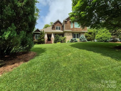 Meticulously cared-for home mixes elegance w/ comfort in this on Reems Creek Golf Club in North Carolina - for sale on GolfHomes.com, golf home, golf lot