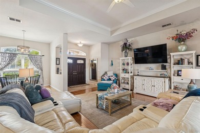 Experience timeless design, modern upgrades, and effortless on Oak Hills Country Club in Florida - for sale on GolfHomes.com, golf home, golf lot