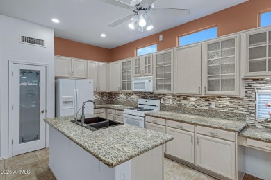 Priced WAY below Comps! Come see this HIGHLY UPGRADED and on Estrella Mountain Ranch Golf Course in Arizona - for sale on GolfHomes.com, golf home, golf lot