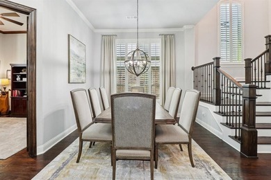 Casual elegance meets resort-style living in this stunning on The Tribute At the Colony in Texas - for sale on GolfHomes.com, golf home, golf lot