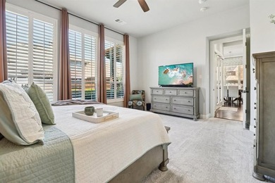 Casual elegance meets resort-style living in this stunning on The Tribute At the Colony in Texas - for sale on GolfHomes.com, golf home, golf lot