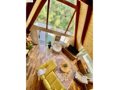 Rare location! Beautiful mid-century modern A-Frame home tucked on Pine Mountain Lake Country Club in California - for sale on GolfHomes.com, golf home, golf lot