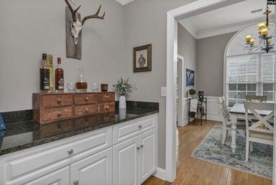 This beautifully crafted custom home is tucked away in the on Columbia Country Club in South Carolina - for sale on GolfHomes.com, golf home, golf lot