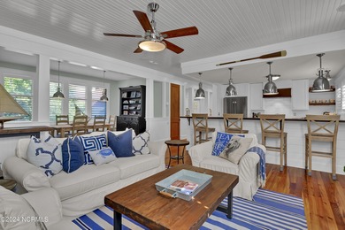 Turnkey coastal living at its finest. Welcome to 15 Surfboat on Bald Head Island Golf Club in North Carolina - for sale on GolfHomes.com, golf home, golf lot
