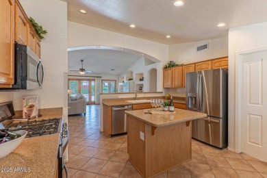 Open concept floor plan feels spacious & bright! NEWER ROOF on Tuscany Falls At Pebble Creek in Arizona - for sale on GolfHomes.com, golf home, golf lot