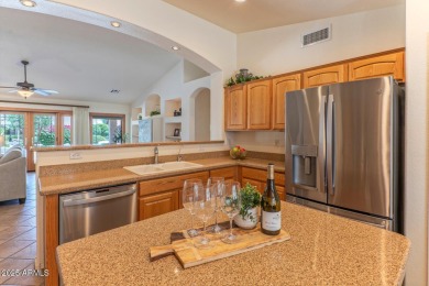 Open concept floor plan feels spacious & bright! NEWER ROOF on Tuscany Falls At Pebble Creek in Arizona - for sale on GolfHomes.com, golf home, golf lot