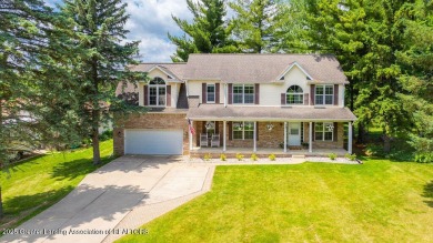 Welcome to this stunning 2,500+/- sq. ft. two-story home on Meridian Sun Golf Club in Michigan - for sale on GolfHomes.com, golf home, golf lot