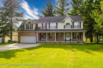 Welcome to this stunning 2,500+/- sq. ft. two-story home on Meridian Sun Golf Club in Michigan - for sale on GolfHomes.com, golf home, golf lot