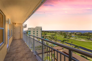 Stunning views await you in this 11th-floor Longboat Key Towers on Links on Longboat Golf Club in Florida - for sale on GolfHomes.com, golf home, golf lot