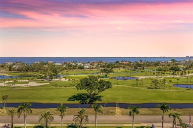 Stunning views await you in this 11th-floor Longboat Key Towers on Links on Longboat Golf Club in Florida - for sale on GolfHomes.com, golf home, golf lot