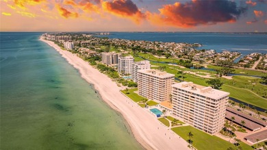 Stunning views await you in this 11th-floor Longboat Key Towers on Links on Longboat Golf Club in Florida - for sale on GolfHomes.com, golf home, golf lot