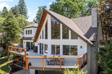 Sitting in the pristine alpine community of Lake Arrowhead, this on Lake Arrowhead Country Club in California - for sale on GolfHomes.com, golf home, golf lot