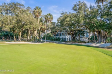 This beautiful North end of the island home overlooks the 17th on Ocean Point Golf Links in South Carolina - for sale on GolfHomes.com, golf home, golf lot