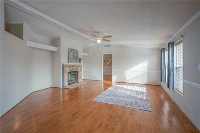 Nestled on a large corner lot, this well-maintained 3-bed on Linn Valley Lakes - Deer Trace Golf Course in Kansas - for sale on GolfHomes.com, golf home, golf lot