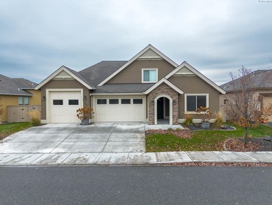 Experience luxury living in this beautifully crafted 4 BD, 3 BA on Horn Rapids Golf Club in Washington - for sale on GolfHomes.com, golf home, golf lot