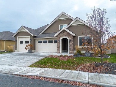 Experience luxury living in this beautifully crafted 4 BD, 3 BA on Horn Rapids Golf Club in Washington - for sale on GolfHomes.com, golf home, golf lot