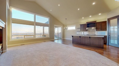 Experience luxury living in this beautifully crafted 4 BD, 3 BA on Horn Rapids Golf Club in Washington - for sale on GolfHomes.com, golf home, golf lot