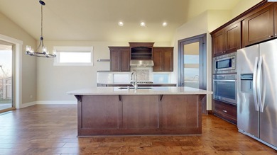 Experience luxury living in this beautifully crafted 4 BD, 3 BA on Horn Rapids Golf Club in Washington - for sale on GolfHomes.com, golf home, golf lot