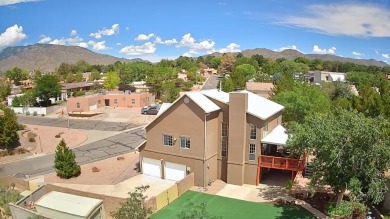 Impeccable, Northern NM style custom home on an oversized corner on The Canyon Club in New Mexico - for sale on GolfHomes.com, golf home, golf lot