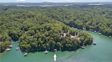 KEOWEE KEY LAKEFRONT LOT with COVERED SLIP DOCK IN PLACE on Keowee Key Golf and Country Club in South Carolina - for sale on GolfHomes.com, golf home, golf lot