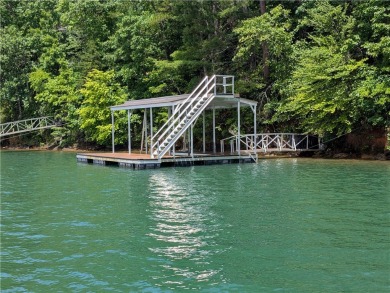 KEOWEE KEY LAKEFRONT LOT with COVERED SLIP DOCK IN PLACE on Keowee Key Golf and Country Club in South Carolina - for sale on GolfHomes.com, golf home, golf lot