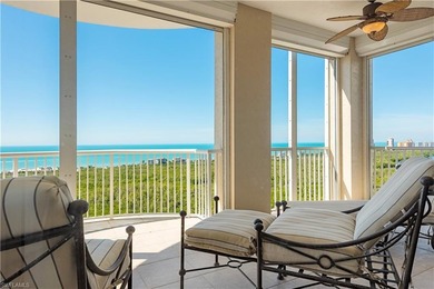 St Raphael #1907 has 10' ceilings and spectacular views of the on Club at Pelican Bay Golf Course in Florida - for sale on GolfHomes.com, golf home, golf lot
