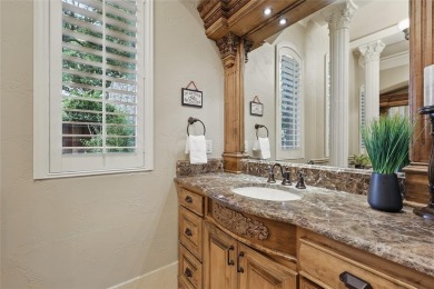 Exceptional custom-designed home with a stunning stone and brick on Sky Creek Ranch Golf Club in Texas - for sale on GolfHomes.com, golf home, golf lot