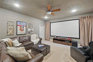 Exceptional custom-designed home with a stunning stone and brick on Sky Creek Ranch Golf Club in Texas - for sale on GolfHomes.com, golf home, golf lot