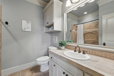 Exceptional custom-designed home with a stunning stone and brick on Sky Creek Ranch Golf Club in Texas - for sale on GolfHomes.com, golf home, golf lot