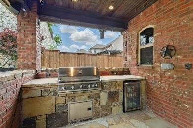 Exceptional custom-designed home with a stunning stone and brick on Sky Creek Ranch Golf Club in Texas - for sale on GolfHomes.com, golf home, golf lot
